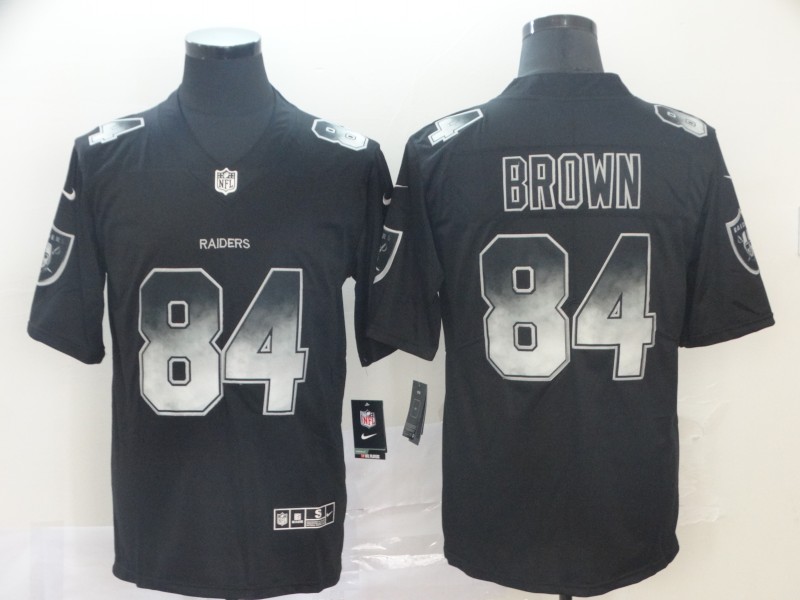 Men's Las Vegas Raiders Antonio Brown #84 Black Jersey